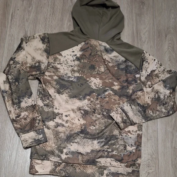 New Cabela's Camo Hoodie Mens Size Small - Picture 4 of 5